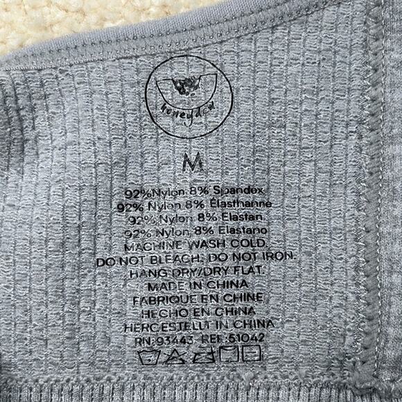 Honeydew: Gray Racerback Bra - Picture 5 of 6